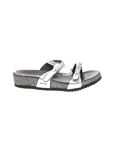 Pre-owned Mephisto Sandals In Silver