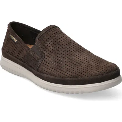 Mephisto Tiago Perforated Loafer In Brown