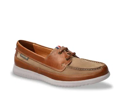 Mephisto Trevis Boat Shoe In Brown