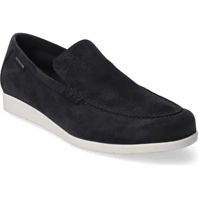 Mephisto Valner Slip-on Sneaker In Blue Velours