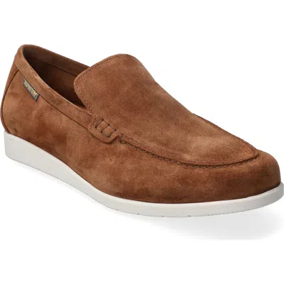 Mephisto Valner Slip-on Sneaker In Brown Velours