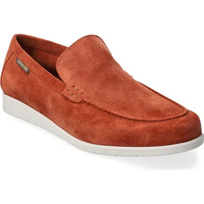 Mephisto Valner Slip-on Sneaker In Rust Velours