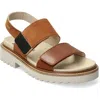 Mephisto Violane Platform Sandal In Brown