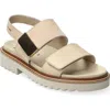 Mephisto Violane Platform Sandal In Light Sand