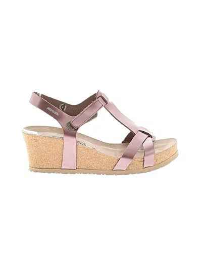 Pre-owned Mephisto Wedges In Pink