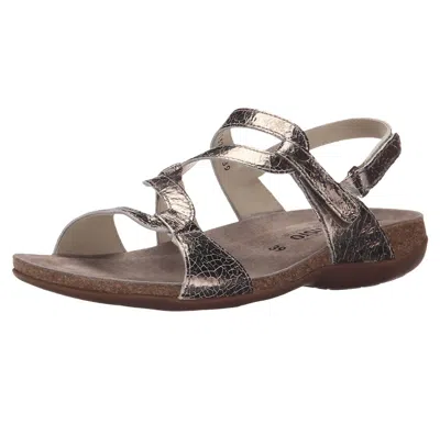 Mephisto Women's Adelie Sandal In Titanium In Multi