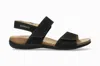 Mephisto Women's Agave Walking Sandal In Black In Black