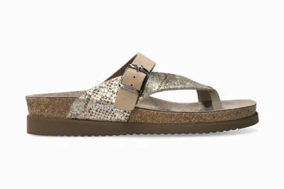 Mephisto Women's Classic Helen Mix Sandal In Platinum Boa In Multi