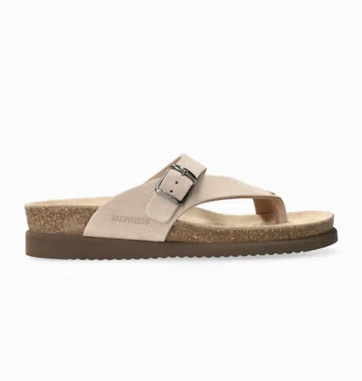 MEPHISTO WOMEN'S CLASSIC HELEN SANDAL IN LIGHT SAND