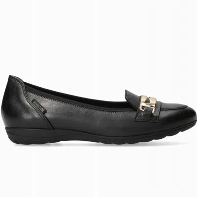 Mephisto Women's Electra Slip On Shoes In Black Silk