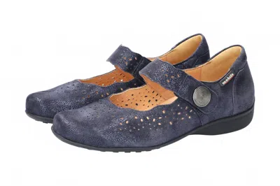 MEPHISTO WOMEN'S FABIENNE HAND MADE MARY JANE SHOE IN NAVY