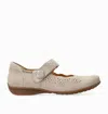 Mephisto Women's Fabienne Hand Made Mary Jane Shoes In Taupe In Grey