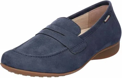 Mephisto Women's Flavya Loafer In Jeans Blue In Multi