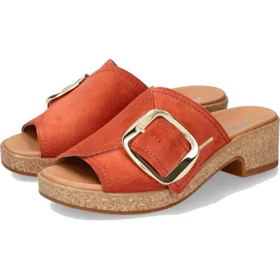 Mephisto Women's Foline Chili Velspor Sandal In Pink