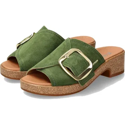 Mephisto Women's Foline Velspor Sandal In Olive In Green