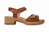 Mephisto Women's Franka Lightweight Walking Clog Sandal In Chilli