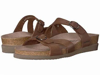 MEPHISTO WOMEN'S HANNEL SANDAL IN DARK BROWN