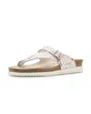 Mephisto Helen Toe Loop Sandal In Multi