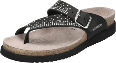 Pre-owned Mephisto Women's Helena Spark Sandal In Black