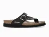 Mephisto Helena Spark Slide Sandal In Black