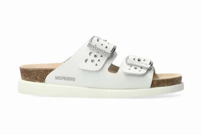 Mephisto Women's Hester Perf Sandal In White