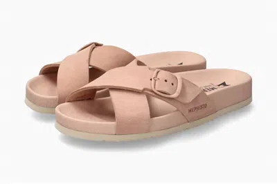 Mephisto Women's Kennie Sandal In Old Pink In Multi