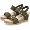 Mephisto Women's Lissandra Sandal In Loden Sandvel In Green