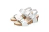 Mephisto Women's Lissandra Wedge Sandals In Silver In White