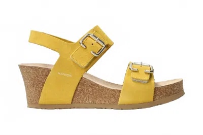 Mephisto Women's Lissandra Wedge Sandals In Yellow