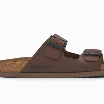 Mephisto Women's Nerio Sandals In Dark Brown