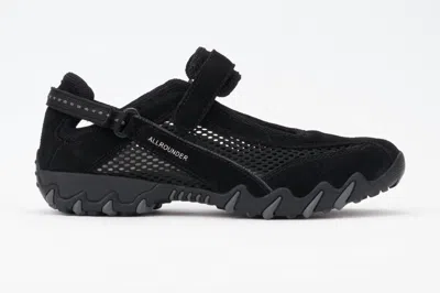 Mephisto Women's Niro Rugged Mary Jane Shoes In Black Textile