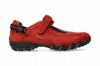 Mephisto Women's Niro Rugged Mary Jane Shoes In Chili Pepper Red In Multi
