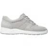 Mephisto Rebecca Perforated Sneaker In Grey
