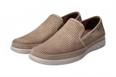 Mephisto Women's Tiago Perforated Leather Loafers In Sand In Brown