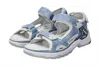 Mephisto Women's Westside Sandal In Jeans Blue Tumbled In Multi