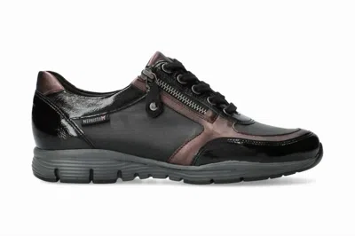 Mephisto Women's Ylona Sneaker In Black Patent