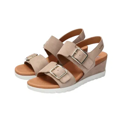 Mephisto Women's Ysabel Wedge In Light Taupe In Multi