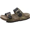 Mephisto Maya Buckel Sandal In Black