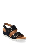 MEPHISTO YSABEL SLINGBACK PLATFORM WEDGE SANDAL