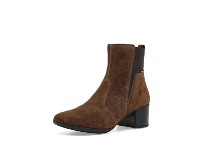 Mephisto Zelia Women's Boots Brown: Eu 36.5 (us Women's 6.5) B - Medium, Leather/suede