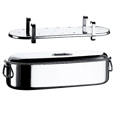 Mepra 10'' 18/10 Stainless Steel Roasting Pan