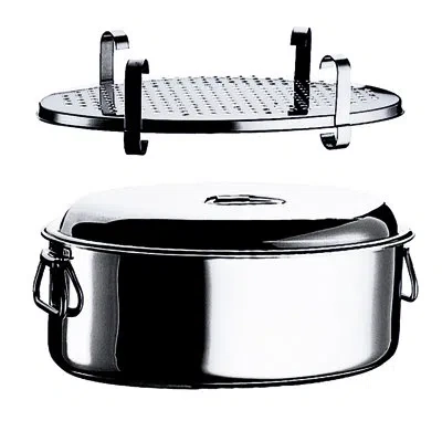 Mepra 10'' 18/10 Stainless Steel Roasting Pan