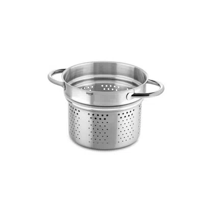Mepra 1950 18/10 Stainless Steel Pasta Pot Insert In Silver