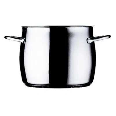 Mepra 1950 18/10 Stainless Steel Pot In Silver