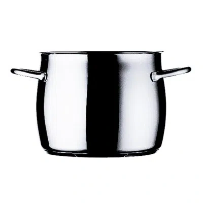 Mepra 1950 18/10 Stainless Steel Pot In Silver