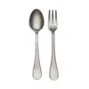 Mepra Vintage 2-piece Serving Utensil Set In Silver