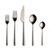 Mepra 20 Piece Flatware Set In Silver