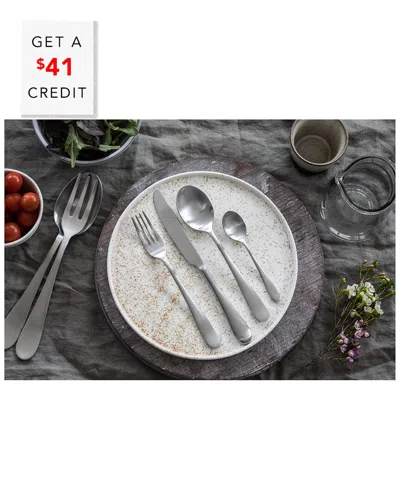 Mepra 20pc Cutlery Set With $41 Credit In Silver