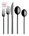 Mepra 20pc Flatware Set With $112 Credit In Gray