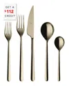 Mepra 20pc Flatware Set In Neutral